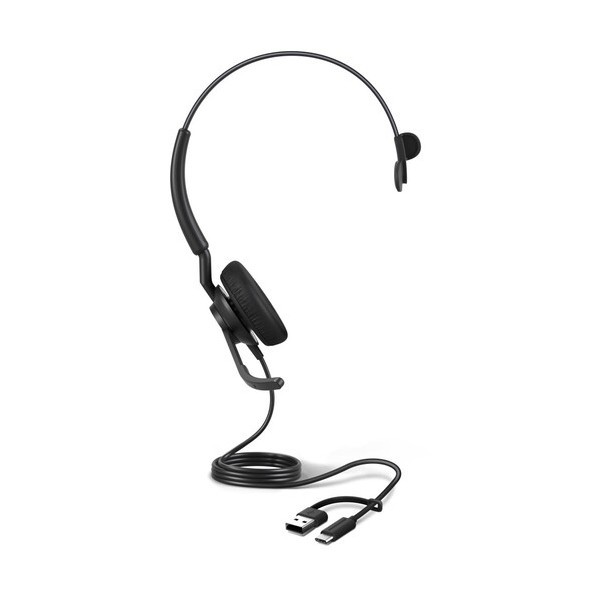GNオーディオジャパン USB 片耳頭顱書き割り Jabra Engage 50 II Link MS Mono USB C/A 185×50×249粍 黒 5093-299-2169