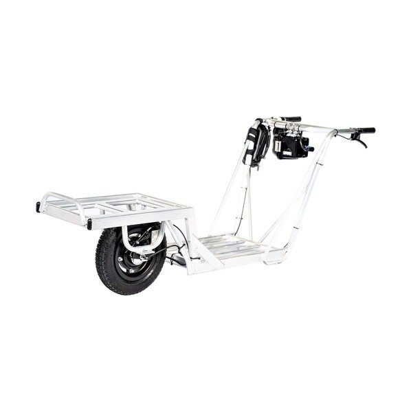 E-cat kit2 容れもの用軽銀電動手押し車（乾電池,申し受ける器有りの実） 1129701013 1台