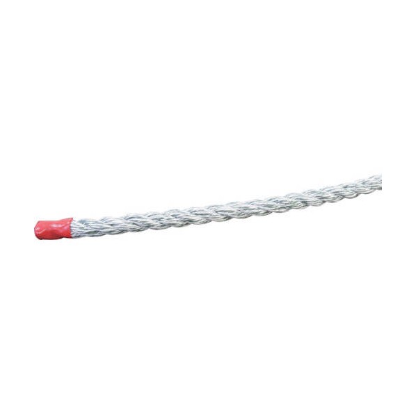 KPロープ 少し軟打 10mm×400m 白 6300059500 1巻