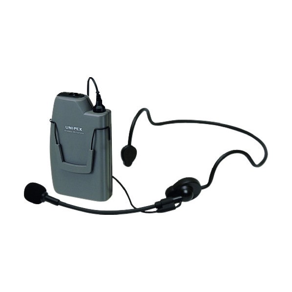 ユニペックス ユニペックス 300MHz帯ワイヤレスマイクロホン ヘッドセットタイプ WM-3130 1個