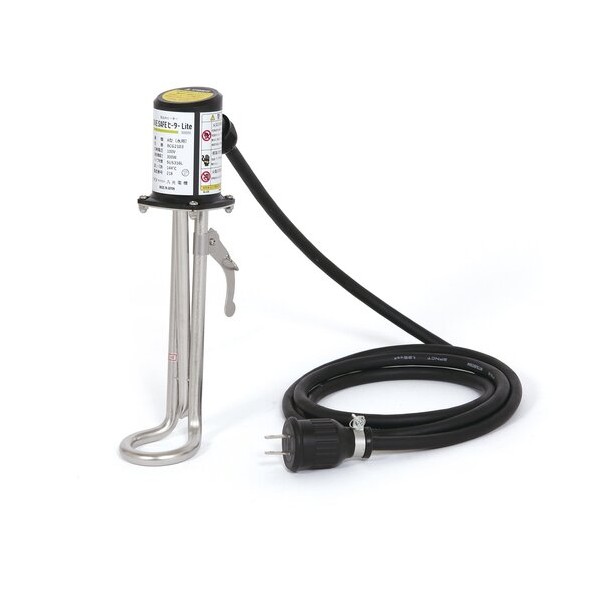 投込み暖房器 GIVE SAFE暖房器 Lite空焼き押しとどめる役立つこと（気温電気ヒューズ）付き添い人 暖房器500W BCG2105