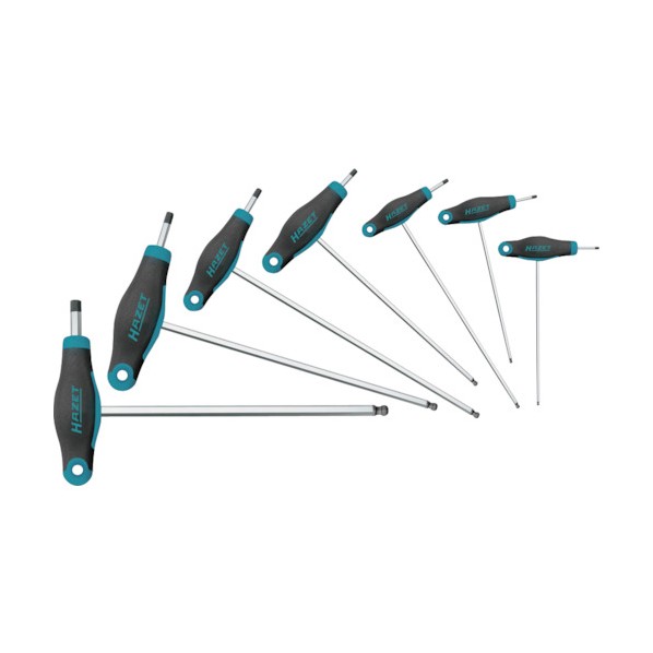 HAZET T型ハンドルヘックスドライバーセット 829KKS7 1式