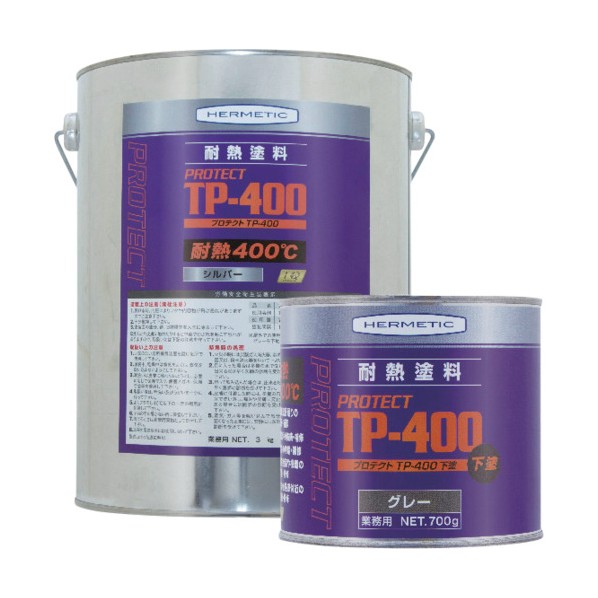 耐熱塗料 TPー400シルバー 3kg シルバー TP-400SV3