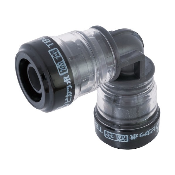 ピカッポE エルボ 20 黒 PE90L20 8個