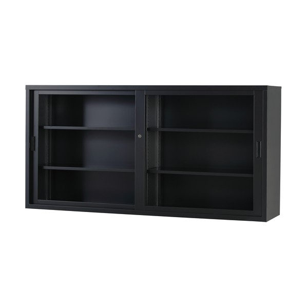 保管庫（ガラス戸）HTS-63G-MB マットブラック ﾏｯﾄﾌﾞﾗｯｸ HTS-63G-MB