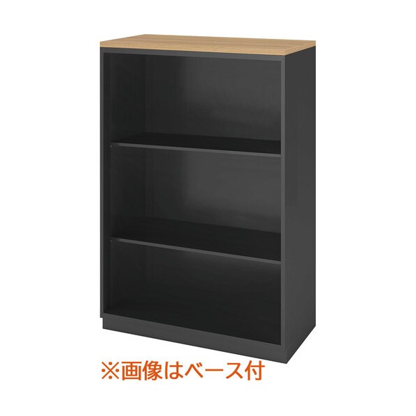 アイリスチトセ 収納庫 SSN オープン 3段 H1253 MTSP NBK SSN45-12K-B-MTSP-NBK 1台｜DIY FACTORY ONLINE SHOP