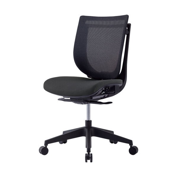 オフィスチェア VIGOR-LB 肘なし メッシュ ブラック VIG-P50L0-MF-B-B 1脚|DIY FACTORY ONLINE SHOP