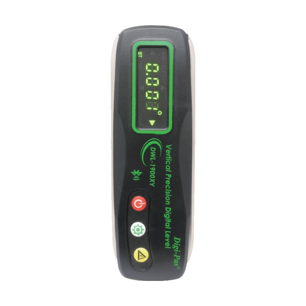Digi-pas 垂直面･垂直方向2軸同時測定高性能デジタル水準器 DWL1900XY 2-01901-99
