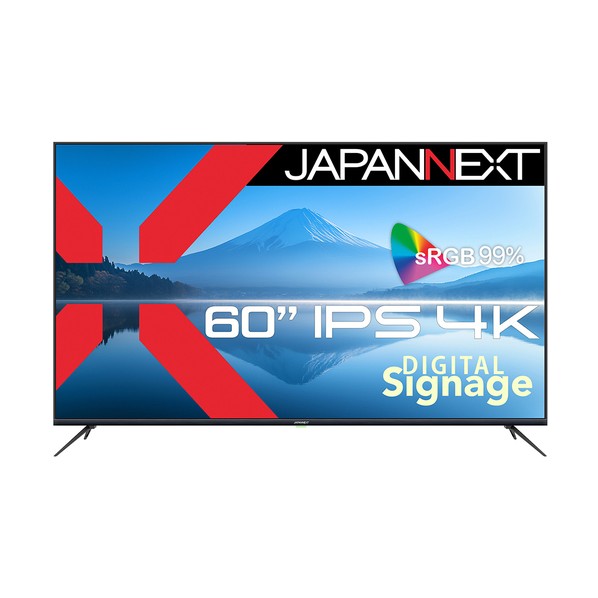 ※法人専用品※JAPANNEXT 大型液晶モニター 4K･HDR対応 60インチ 2年保証 JN-IPS60UHDR-M 0｜DIY FACTORY ONLINE SHOP