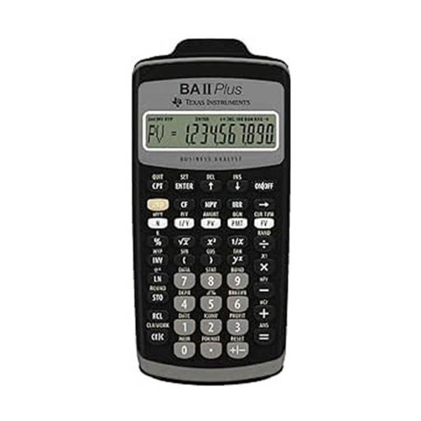 1価関数計算器 BA2 Plus Financial Calculator Texas Instruments 3-171-0669