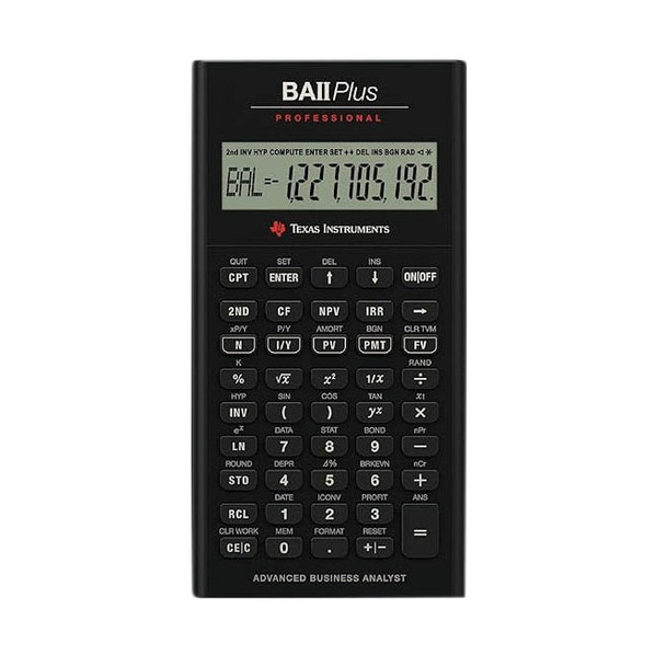 関数電卓 BA2 Plus Professional Texas Instruments 3-171-0670|DIY FACTORY ONLINE SHOP