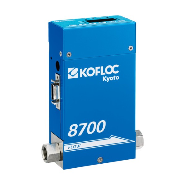 表示器付マスフローコントローラ/メータ MODEL 8700 SERIES 8700MC-O-RC1/4-AR-500SCCM-20