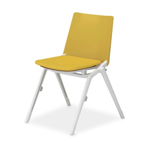 ※法人専用品※コクヨ 会議イス スタッカ 固定脚 肘無 ライトグレー K12-W010CZ-G4E2E21 0｜DIY FACTORY ONLINE SHOP