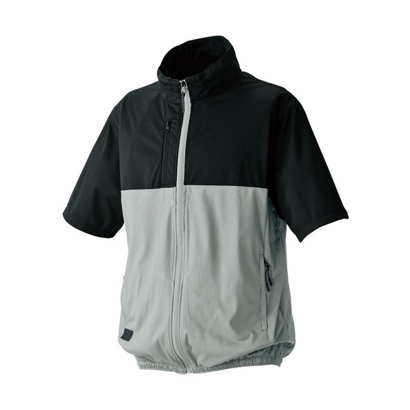 クール半袖ブルゾンオールインパッケージ 8903 グレー L 8903-70-L