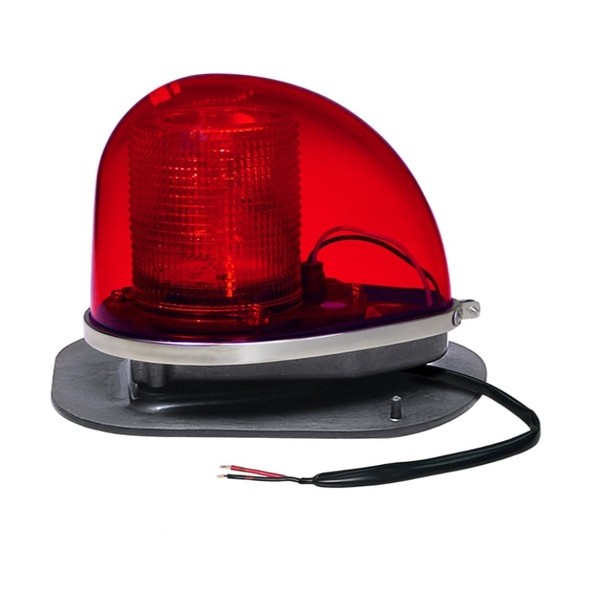 DL2NR 2N型LED丸形警光灯 予防医学磁石手合い 赤 DL2NR