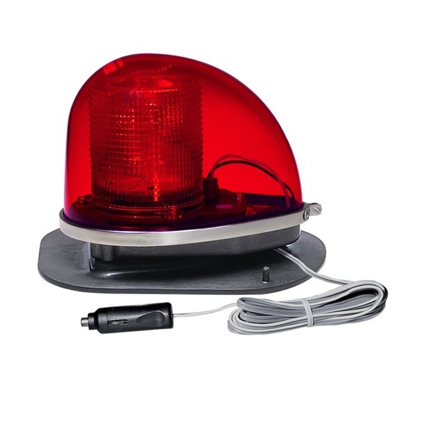 GL2NR 2N型LED丸形警光灯 ゴムマグネットシガープラグ時タイプ 赤 GL2NR|DIY FACTORY ONLINE SHOP