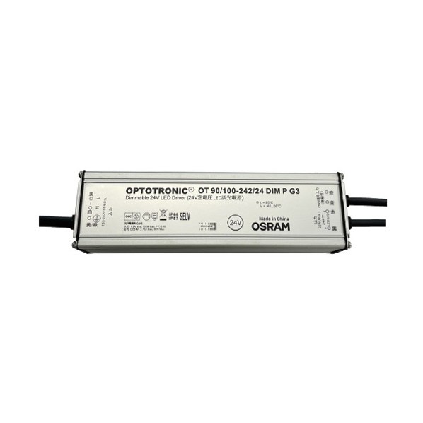 ワット数とり備える（調光相応う） 定格最終生産物ワット数 0～90W   OT90/100-242/24 DIM P G3 1台