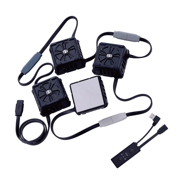 ペルチェセット（四角形） SET ブラック ブラック P2882-SET-20 1S｜DIY FACTORY ONLINE SHOP