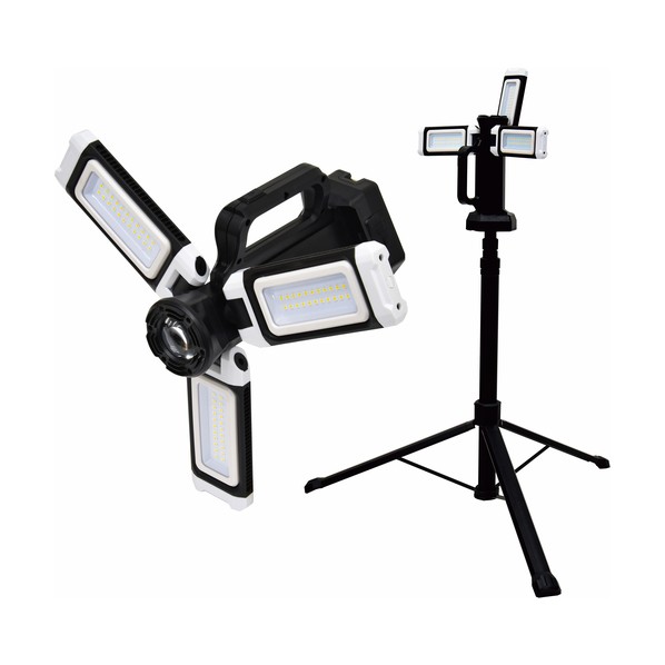 申し受ける式LEDともし火 アスラ 黒/白 LEDL-3P1PL