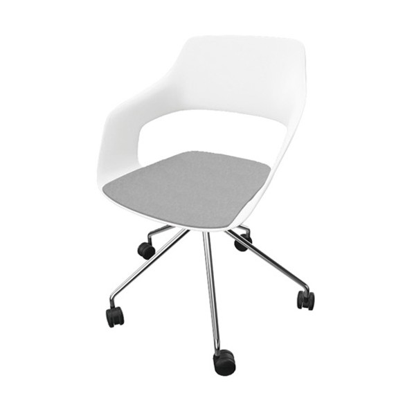 ミーティングチェアー（肘付） オッコ 222 range Occo 222-41-WH-65128
