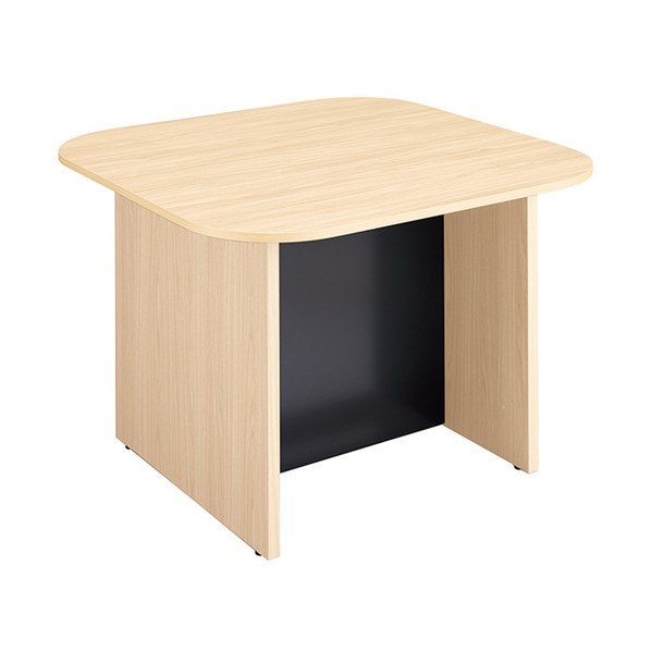 ナイキ キャビネットカウンター スクエアタイプ CF型/脚:シルクウッド/天板:シルクウッド 幕板:ブラック/W1400×D1400 CFH1414N-SS-B 1台|DIY FACTORY ONLINE SHOP