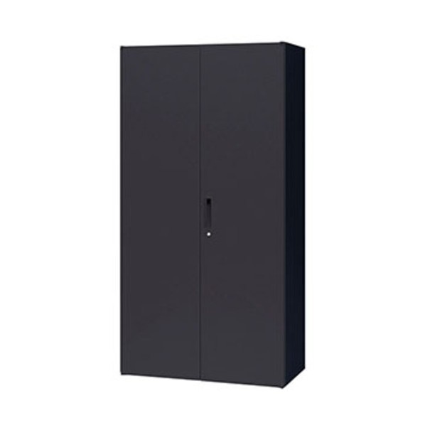 両開き書庫 CW型納める庫（黒いこと印字機） CW-0918K-BB