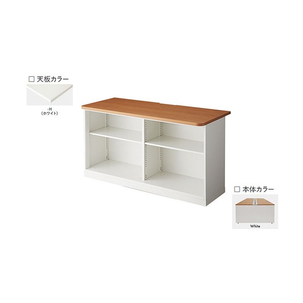 ※法人専用品※ナイキ エンドキャビネット CW-1472NEC-WHP 0|DIY FACTORY ONLINE SHOP