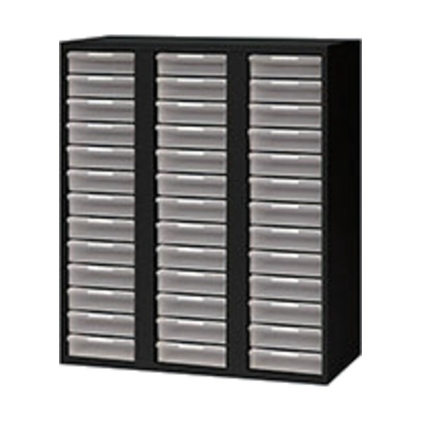 ナイキ トレー書庫（深型･A4用） CWS型収納庫（ブラックタイプ） CWS-0907ALL-B｜DIY FACTORY ONLINE SHOP