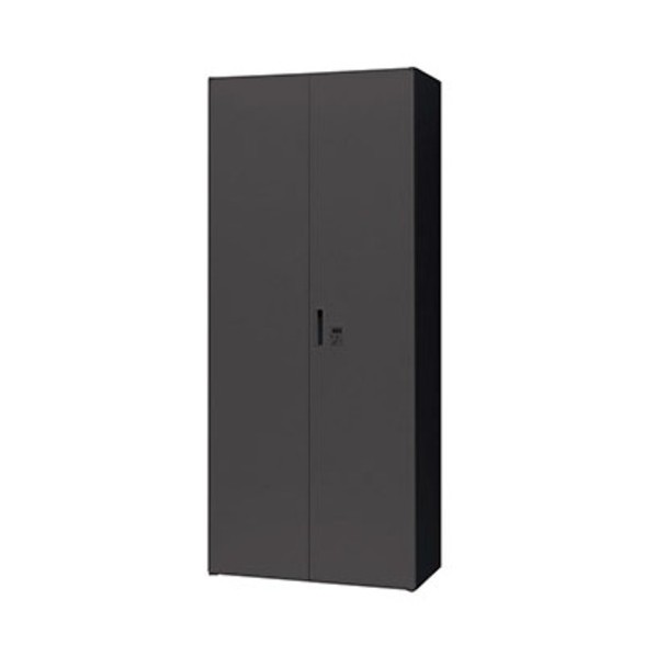 両開き書庫（ダイヤル錠） CWS型収納庫（ブラックタイプ） CWS-0921KD-BB