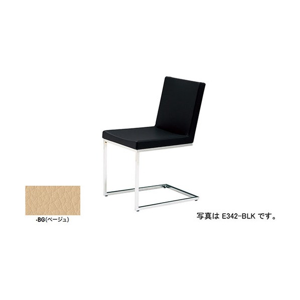 ミーティングチェアー（肘無） E340型 E342-BG｜DIY FACTORY ONLINE SHOP 32,819円