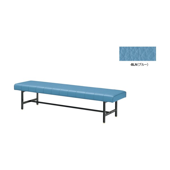 長イス（背なし） ブルー ブルー RC180-51-BLN 1台