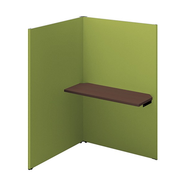 クローズブース SCP型 ソロコート SOLOCOAT 外パネル：サテンホワイト／布：グリーン SCP15103TR-SWGR-WN｜DIY FACTORY ONLINE SHOP 84,095円