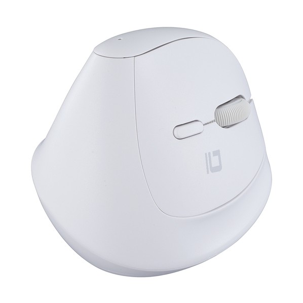 マウス Bluetoothミニエルゴノミクス静音5ボタンBlueLEDマウス ホワイト MUS-BKF223W