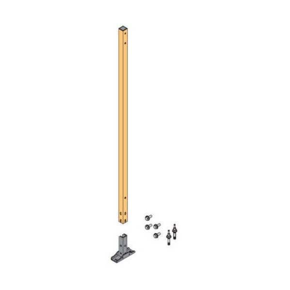 ※法人専用品※オカムラ 屋内用防護柵 プロフェンス 支柱セット 2000H用 RZ016G ZC87 1本｜DIY FACTORY ONLINE SHOP
