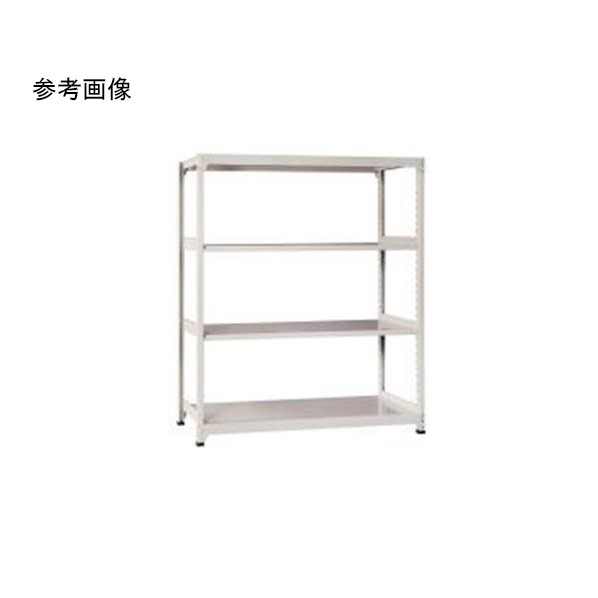 アズワン スチール棚 1800×450×1200mm/150kg/4段 EA976DL-180B 64-7979-13 1点