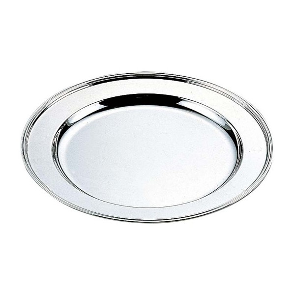 アズワン H 洋白 丸肉皿 14インチ 三種メッキ 2359630 63-7167-12 1点｜DIY FACTORY ONLINE SHOP