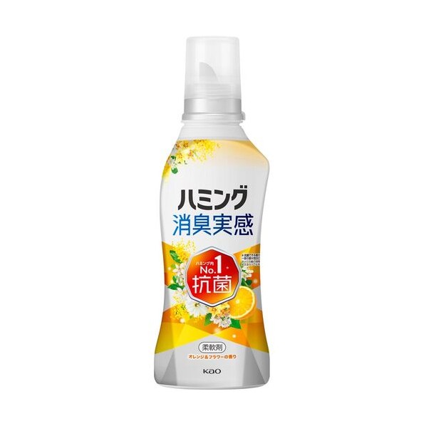 花王 ハミング消臭実感オレンジ&フラワーの香り本体 433558 1個×12個