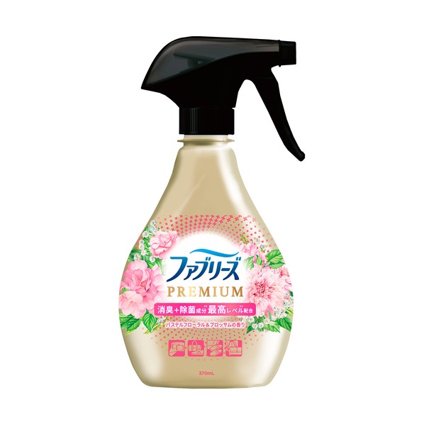 P\u0026Gジャパン 消臭剤 ファブリーズ PREMIUM パステルフローラル\u0026お花の芳ばしさ 本体 370ml 233400 1個×12個