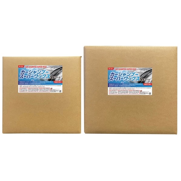 TIPTOP(心付けとっ始め) カーシャンプースーパーワックス 18L IK-04-18 1点
