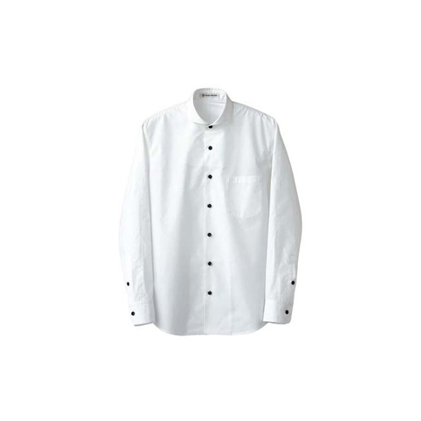 アズワン 成人男性用長袖プルオーバー CH4426-0 3L 4311140 白いこと 61-7968-24 1点 作業着・作業服-DIY・工具