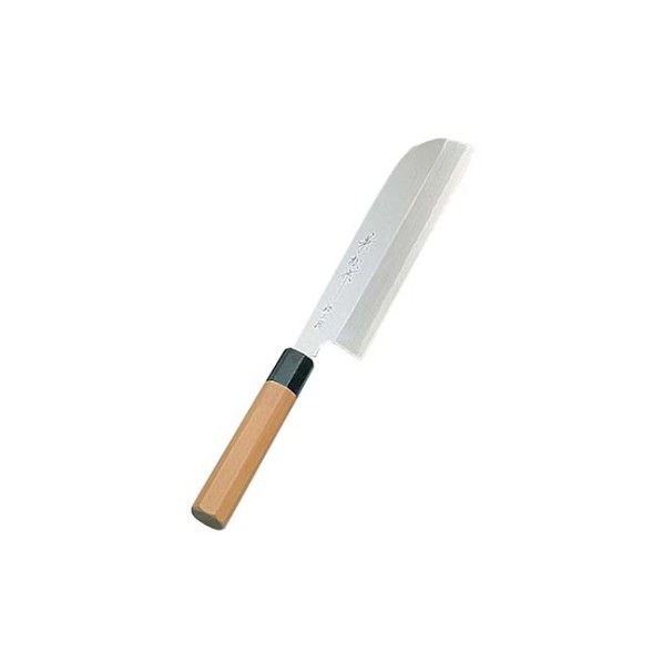アズワン 兼松作 銀三鋼 鎌型薄刃庖丁 19.5cm 4228600 61-7871-85 1点