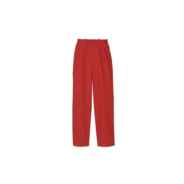アズワン パンツ(女性用)KP002L-3 3352170 5号 朱色 61-7970-41 1点