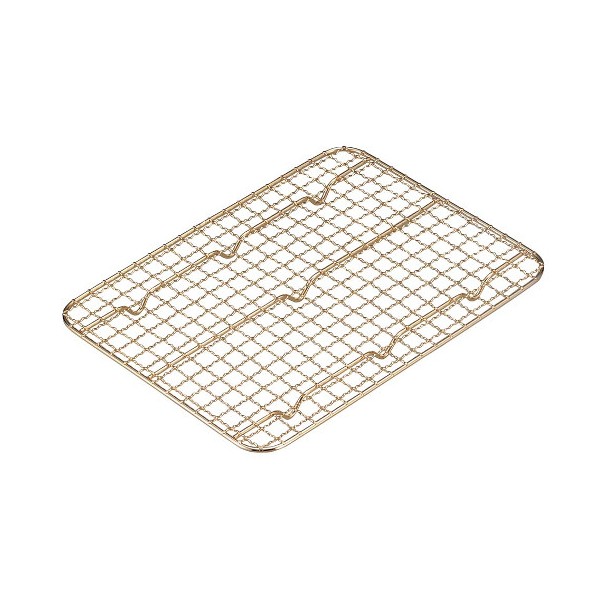 アズワン ステンレス 角バットアミ クリンプ目(金メッキ付)4枚取 3670200 63-7149-79 1点|DIY FACTORY ONLINE SHOP