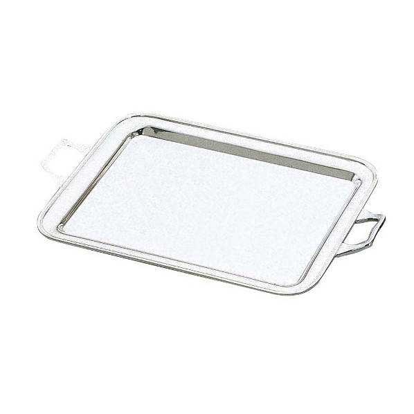 アズワン H 洋白 角盆 手付(無地手)26インチ 三種メッキ 3454730 63-7167-74 1点｜DIY FACTORY ONLINE SHOP