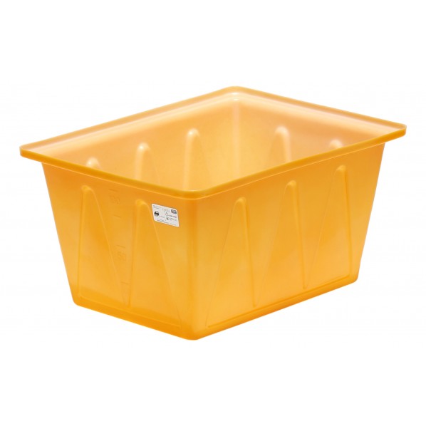 ※法人専用品※スイコー 【車上渡し】K型大型容器100L オレンジ K-100 1点｜DIY FACTORY ONLINE SHOP