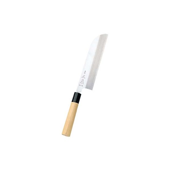 アズワン 正本 本霞(玉白鋼)鎌形薄刃 19.5cm KS0719 4580400 61-7873-40 1点
