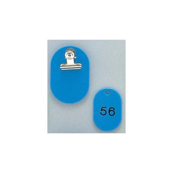 アズワン 預かり所乗車券 KF968 1～50 6836400 天の原青色 61-6861-56 1点 花・ガーデン・DIY-その他
