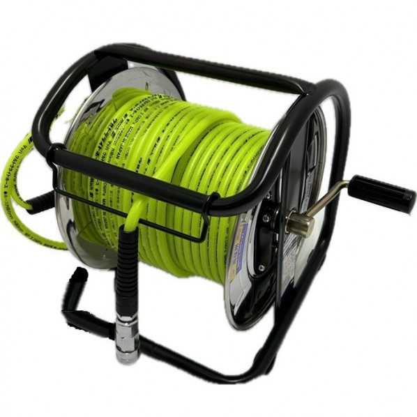 フジマック 高圧用C型ドラム ウルトラライトホース付 ステンレス製 30m グリーン ULD-630G-C-S 1台【2506DFD_3】