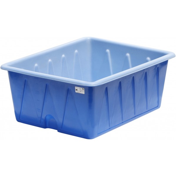 ※法人専用品※スイコー KL型角型容器(発泡三重層)300L ブルー KL300 1台|DIY FACTORY ONLINE SHOP