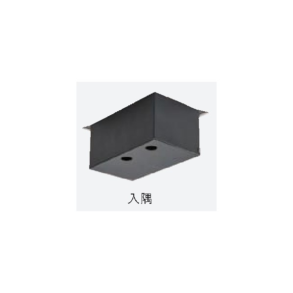 JOTO 鋼板製 軒天風通し材（軒皆無印字機）75分準耐火社会システムお墨付き品 入隅 白いこと FV-DE75SI-WT 1コ